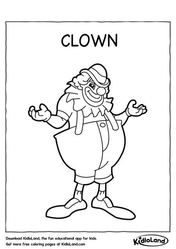Clown_Coloring_Page_kidloland
