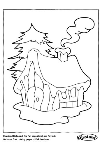 Home_with_a_Chimney_Coloring_Page_kidloland