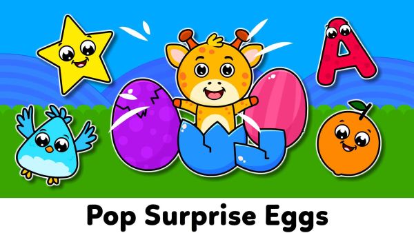 pop surprise eggs