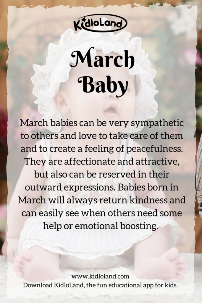 march-baby-month
