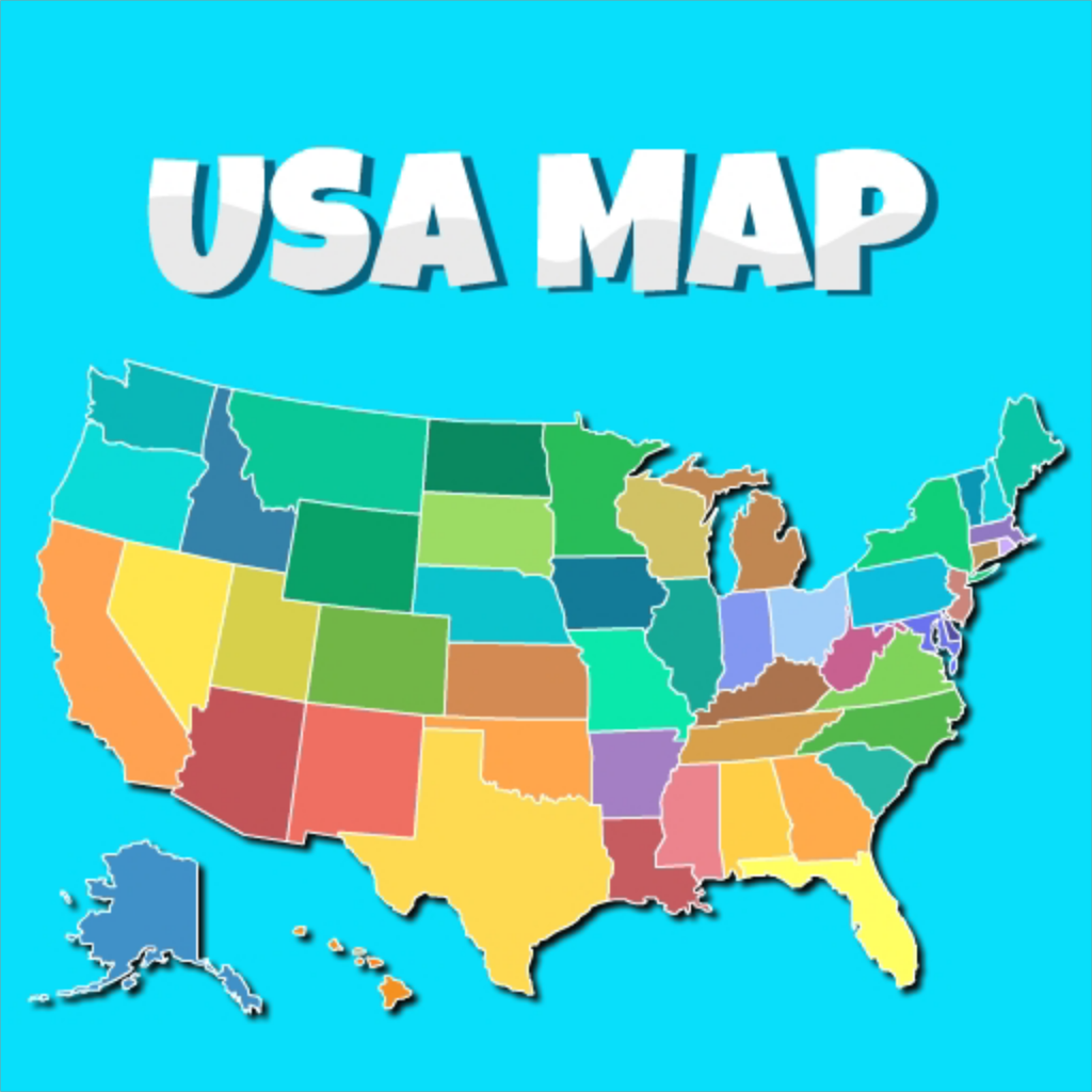 USA Map Games