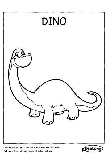 Dino_Coloring_Page_kidloland