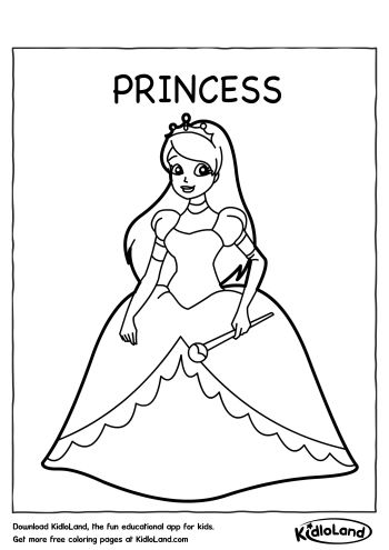 Disney Princess Coloring Pages – Free Printable Download