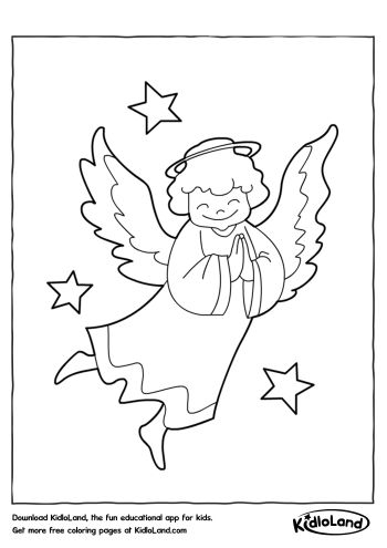 Angel_Coloring_Page_kidloland