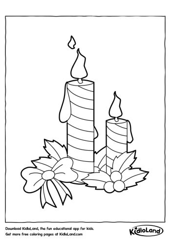 Candles_Coloring_Page_kidloland