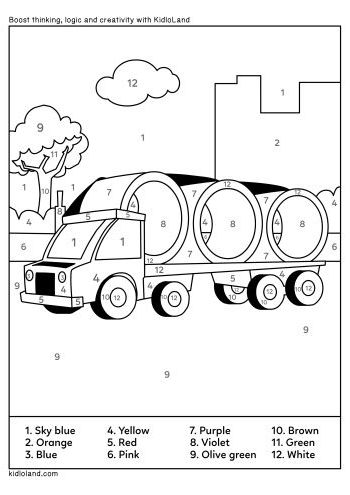 Color_By_Number_Truck_kidloland