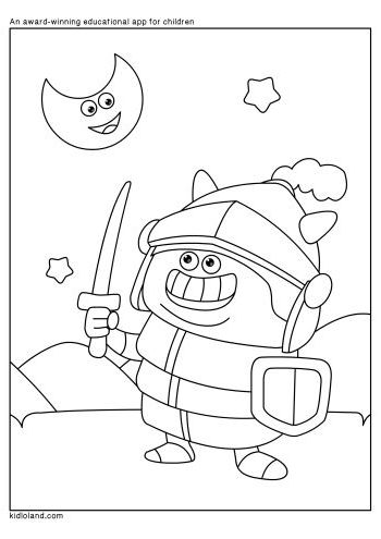 Warrior_Coloring_Page_kidloland