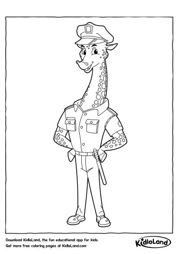 Giraffe_Police_Coloring_Page_kidloland