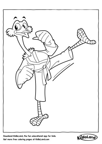 Karate_Coloring_Page_kidloland