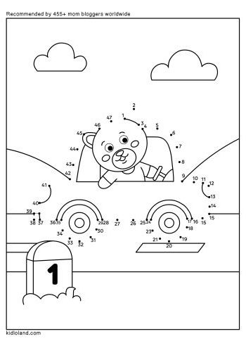 Dot_To_Dot_Bear_Driving_A_Car_kidloland