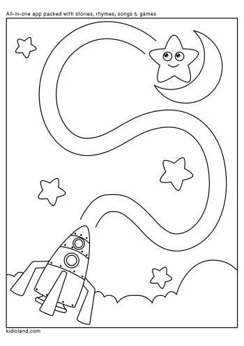 Rocket_and_Star_Maze_kidloland