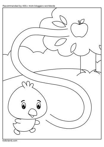 Birdy_and_Apple_Maze_kidloland