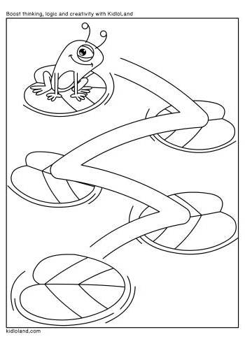 Frog_And_The_Leaf_Maze_kidloland