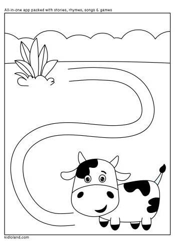 Cow_And_Grass_Maze_kidloland