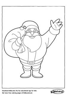 Santa Claus Coloring Page