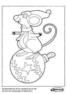 Rat Coloring Page