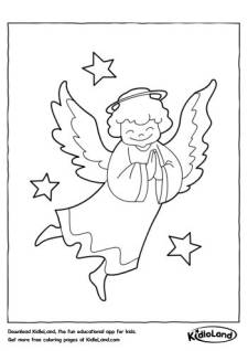 Angel Coloring Page