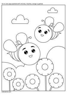 Insects Coloring Page