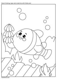Fish Coloring Page