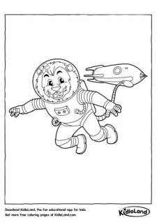 Astronaut Coloring Page