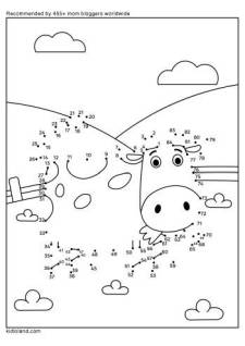 Dot To Dot Cow