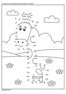 Dot To Dot Giraffe